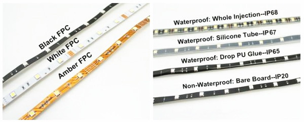 12V DC Dream Colour LED Strip With Remote WS2811 IC 5000 * 10 * 2.3mm 60 LEDS