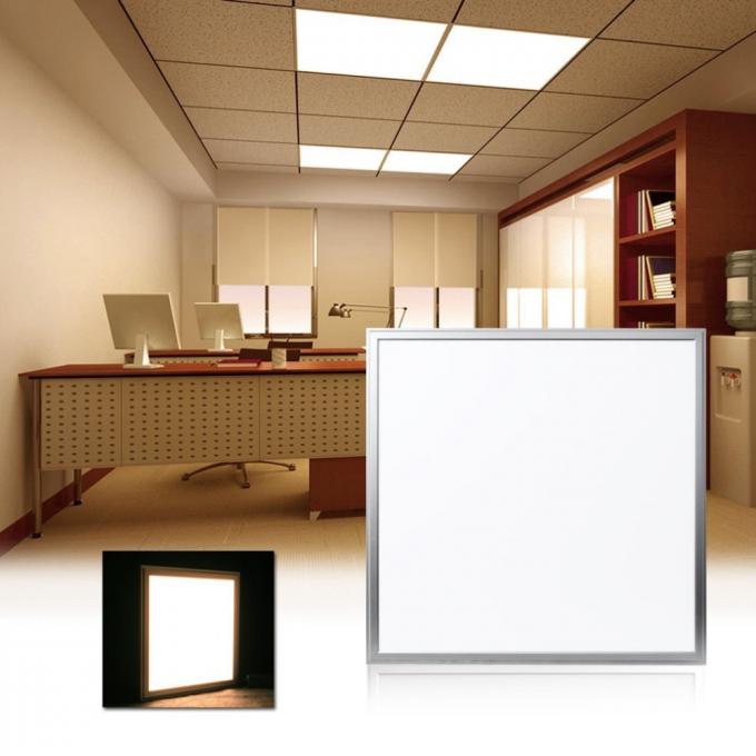 Ultra Thin Drop 6W LED Flat Panel Light Fixture Square SMD2835 With Acrylic Cover
