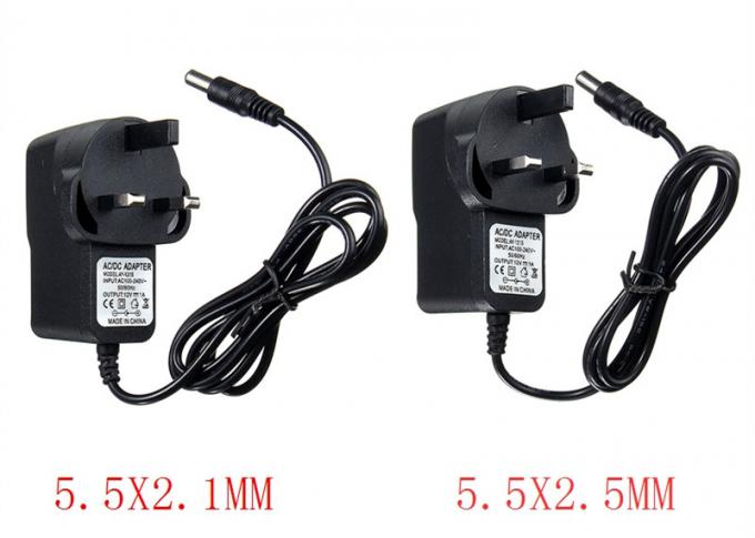 Plug In 12W LED Strip Light 12V Adapter AC DC 1.2 Meters Cable Compliant