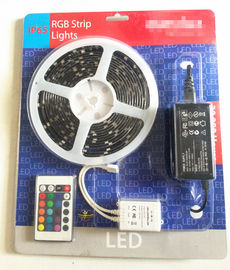 China Non Waterproof Battery Powered LED Strip 12V DC With IR Remote Control supplier