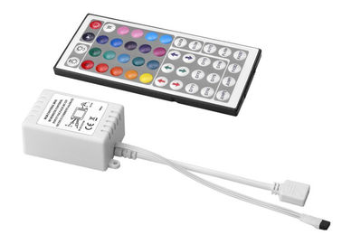 China IR Remote 5050 LED RGB Controller , 44 Buttons LED Light Strip Controller supplier