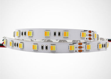 China Roll 5m SMD 5050 LED Strip Tape Self Adhesive Double Colours Easy Installation supplier