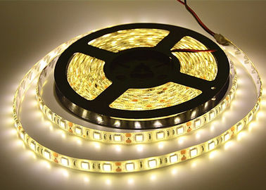 China Warm White SMD 5050 LED Strip For Home 12V Tape Indoor High Luminous Flux supplier