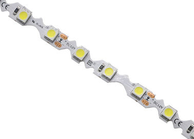 China Bendable SMD 5050 S Type LED Strip Advertising IP20 Wide Beam Angle CE &amp; RoHs supplier