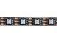 Programmable Black PCB LED Strip Self Adhesive 60LEDS 120° View Angle CE / RoHS supplier