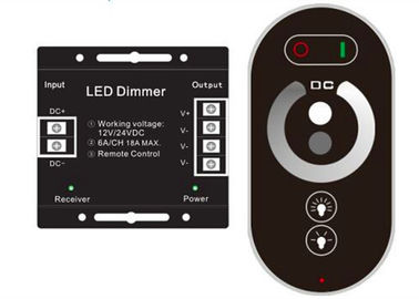 China Wireless Touch Screen LED Strip Controller RF For Flexible RGB Strip Light supplier