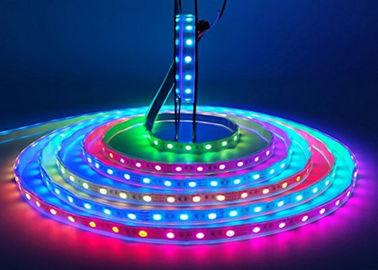 China Flexible 5M Magic RGB LED Strip 16.4Ft  WS2812B 300LEDS 100 Pixels Colorful supplier