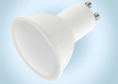 China GU10 Warm White 7W COB LED Lamp Aluminum Plastic Housing Halogen Replacement supplier