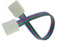 Solderless Wire LED Strip Connector Multi Color Customizable Any Angle supplier