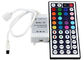 IR Remote 5050 LED RGB Controller , 44 Buttons LED Light Strip Controller supplier
