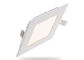 Ultra Thin Drop 6W LED Flat Panel Light Fixture Square SMD2835 With Acrylic Cover supplier