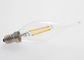C35 Tailed Candle COB LED Lamp 2W / 4W Incandescent Bulb Replacement RoHS supplier